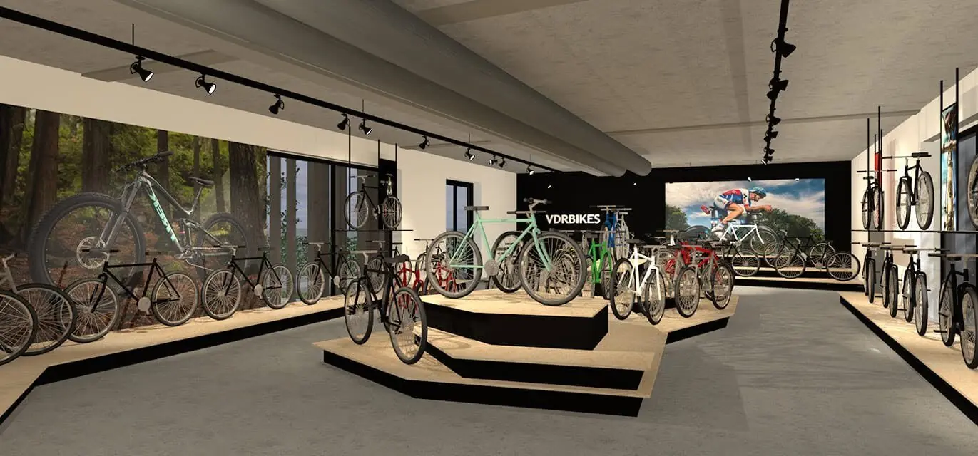 Showroom VDR Bikes Halen